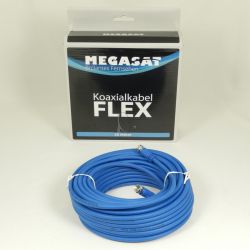 Flexibiln koaxialn kbel MEGASAT FLEXI 20m