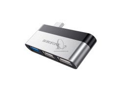 Adaptr BOROFONE DH1 USB-C/USB 3.0