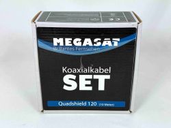 Koaxilny kbel Megasat 120dB SET v krabici