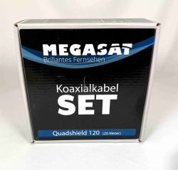 Koaxilny kbel Megasat 120dB SET v krabici