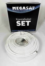 Koaxilny kbel Megasat 120dB SET v krabici 50m