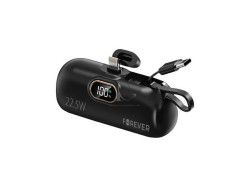 Mini PowerBank FOREVER MTB-100 5000mAh Lightning Black