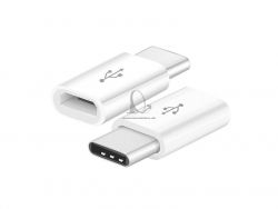 Redukcia USB micro - USB C V-TAC VT-5149 biela